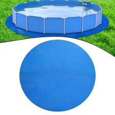 Tapis de revêtement de piscine bleu pour piscines hors sol amortissant et rési