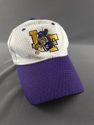 Pacific Headwear S/med Baseball Cap 67/8-73/8 weiß und lila gesticktes Logo