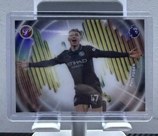 Phil Foden Amped Case Hit SSP Topps Pristine ...