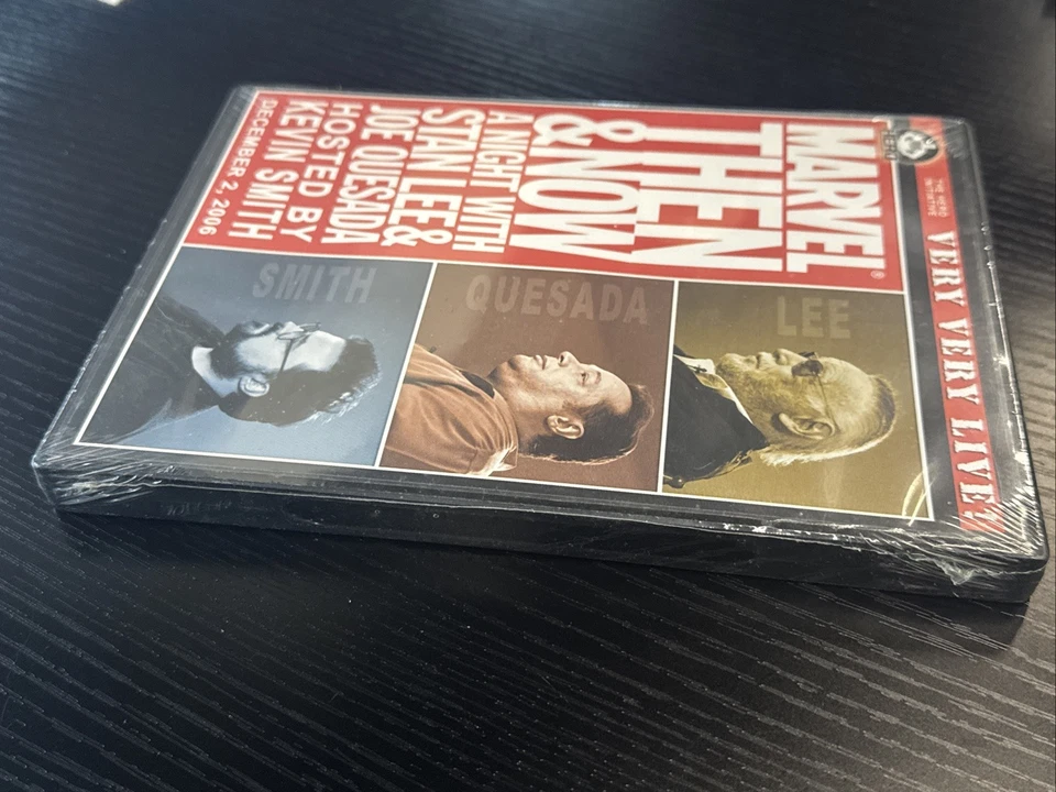 MARVEL THEN AND NOW A Night with STAN LEE - Kevin Smith DVD NEW SEALED Rare Find - Image 3 of 3