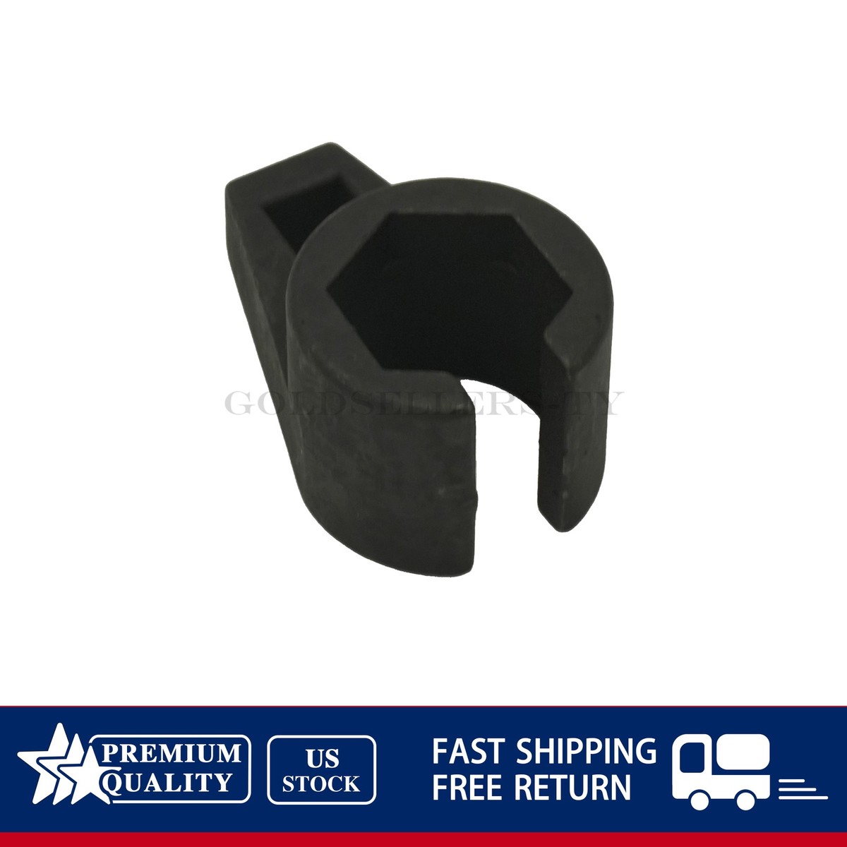7/8-Inch 22mm Offset Oxygen O2 Sensor Socket Wrench Removal Tool