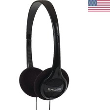 Lightweight Portable Headphone, Black
