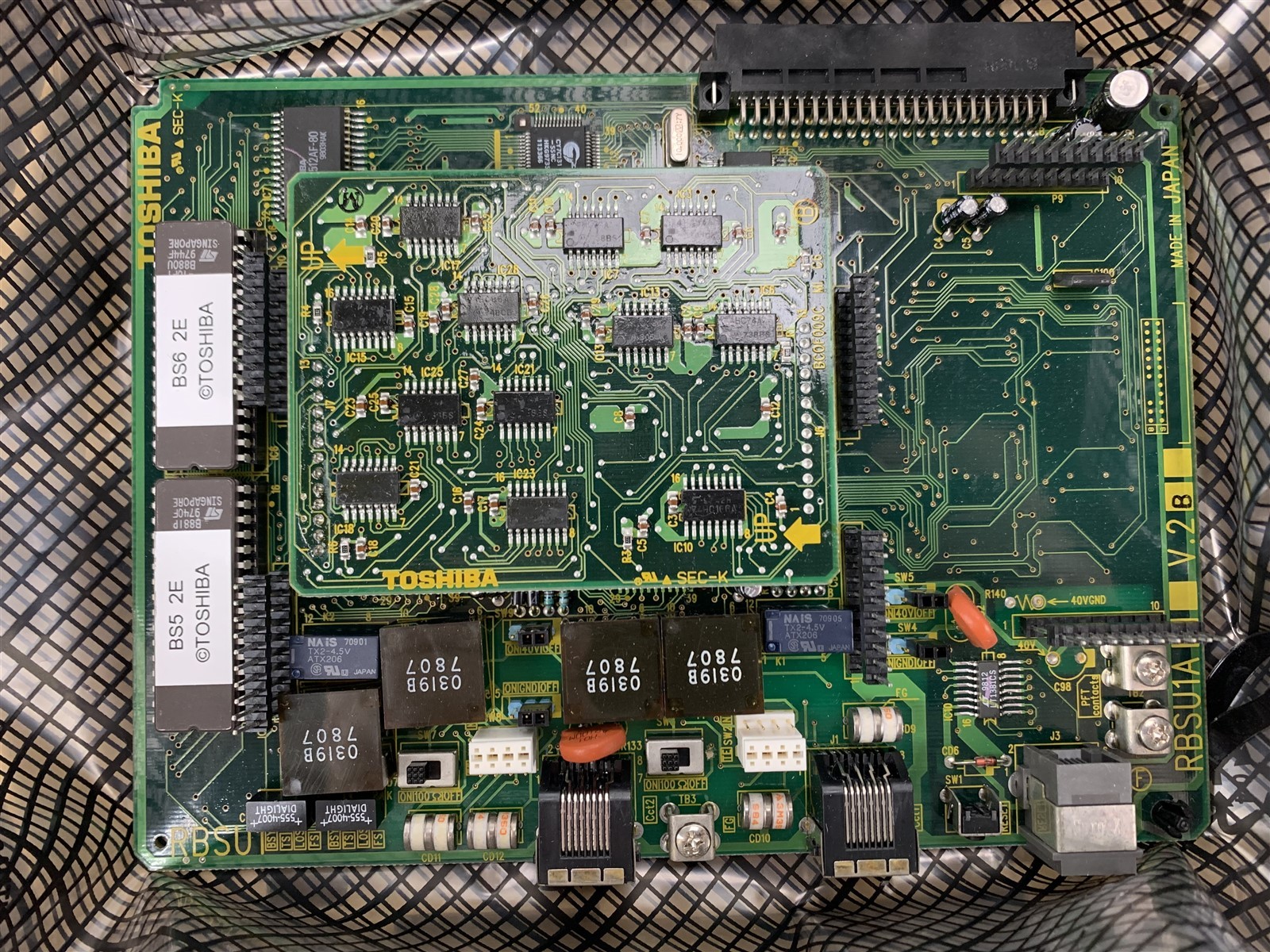Toshiba Strata RBSU1A V.2B 2-Circuit ISDN Basic Rate & REBS1A V.2