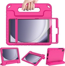 Kids Case for Samsung Galaxy Tab A11 A9 8.7" Screen Protector Shockproof Rose