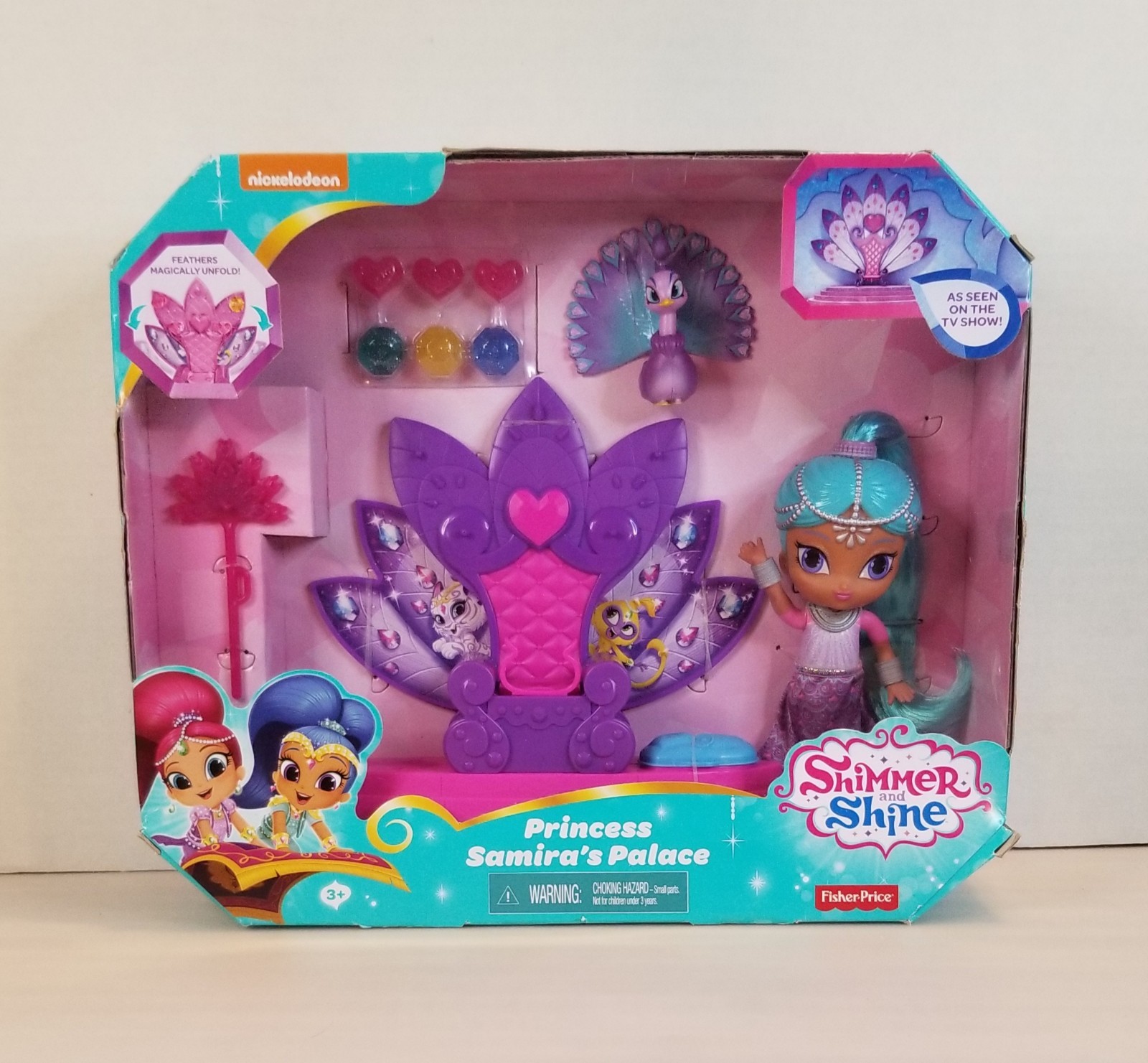 Shimmer And Shine Princess Samiras Palace Doll & Accessories Unopened 2017 Rare