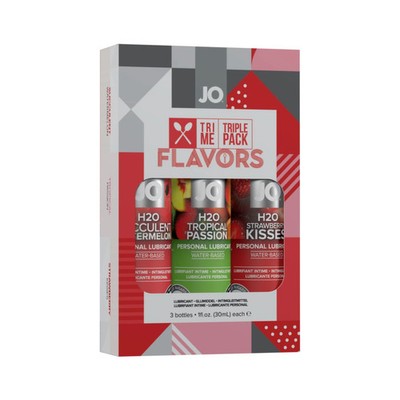 System JO Tri Me Flavors Gleitgel-Set 3 x 30 ml