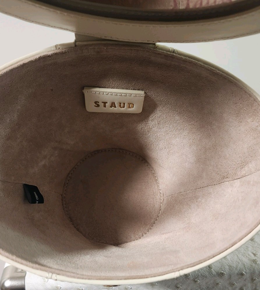 Staud Bucket Bag Ivory - image 5