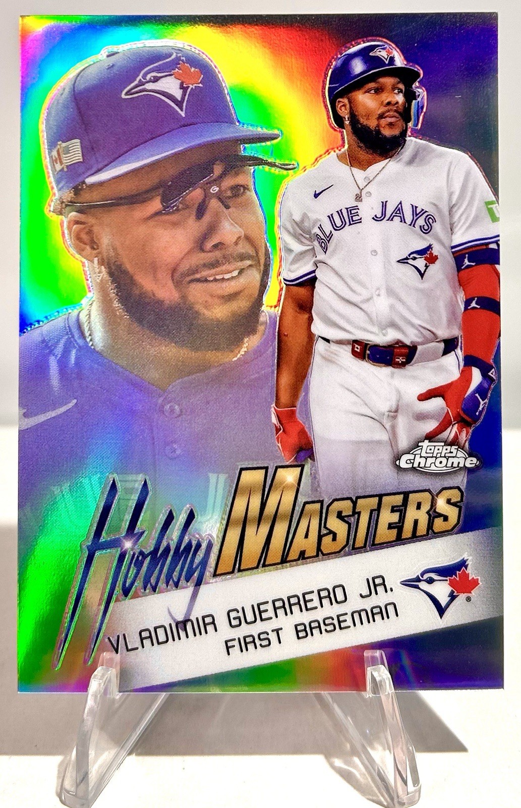 2025 Topps Chrome Vladimir Guerrero Jr. Hobby Masters Case Hit SSP #HM-7