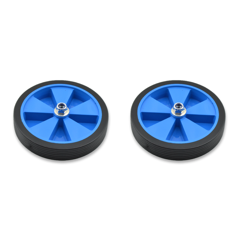 Blue wheel stabilizer set by VICMA.