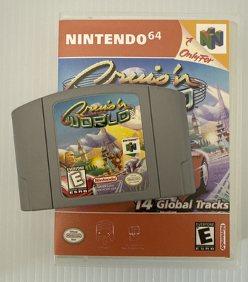 Nintendo 64 Game - Cruis'n World w/aftermarket box | eBay