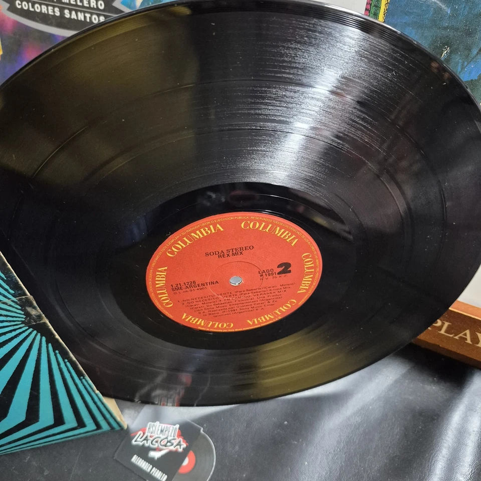 Soda Stereo - Rex Mix- Latin, Rock Español, Edición Venezuela, 1991 Prisioneros - Image 4 of 4
