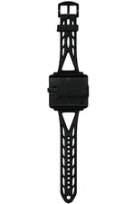 Gymboss Interval Timer and Stopwatch Watch Strap – Black One Size Fits All