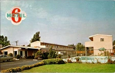 Pomona California CA : MOTEL SCENE d/24 BD3534