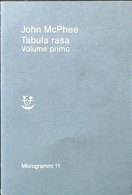 RASA TABULA. MCPHEE JOHN ADELPHI FIRST VOLUME 2021 MICROGRAMM BROSCHUR