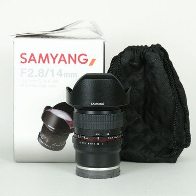 Samyang 14mm F2.8 Aspherical for Sony E Ultra Wide Angle Lens