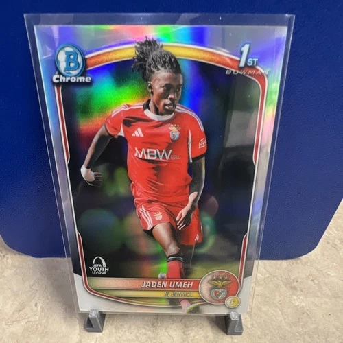 Topps UEFA Youth League 2026 Jaden Umeh SL Benfica BU-JU 1st Bowman Chrome