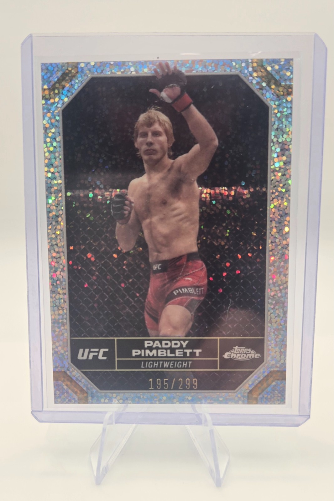 2024 Topps Chrome UFC - Speckle Refractor Paddy Pimblett 195/299