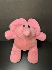 Pocoyo Elly Pink Plush Toy Figure Soft Toy Elephant 10 Stuffed Animal
