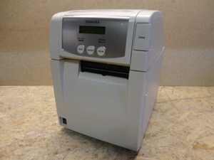 TOSHIBA TEC B-SA4TP THERMO BARCODE / LABEL PRINTER * OHNE DRUCKKOPF