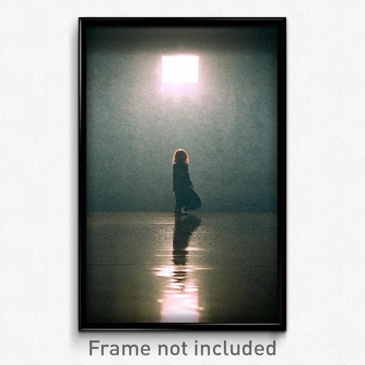 Pixel Art Poster - Simplistic Respite (8 Bit Psychedelic Video Game Print)