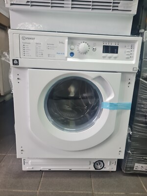 Neu ohne Verpackung Indesit Push&Go BI WDIL 75125 UK N 7/5 kg integrierter Waschtrockner