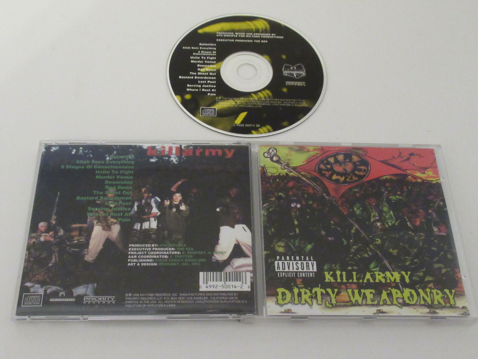 Dirty Weaponry By Killarmy Cd 1998 For Sale Online Ebay Dirty Weaponry By Killarmy Cd 1998 For Sale Online Ebay