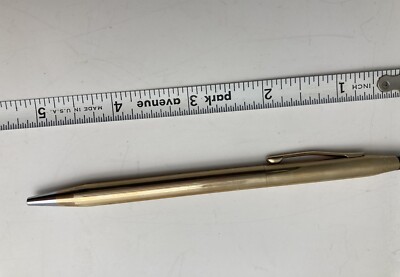 Vintage Cross 12kt Gold Filled Ball Point Pen USA Made | eBay