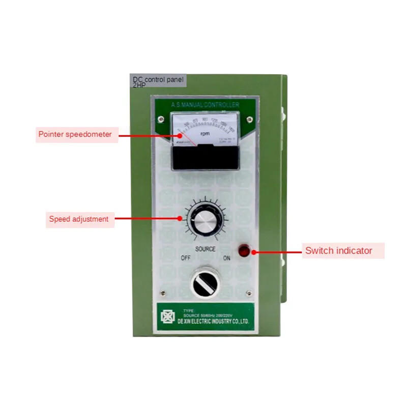 【2hp】DC 2HP DC Speed Controller 1500W High Power 220V DC Motor Speed