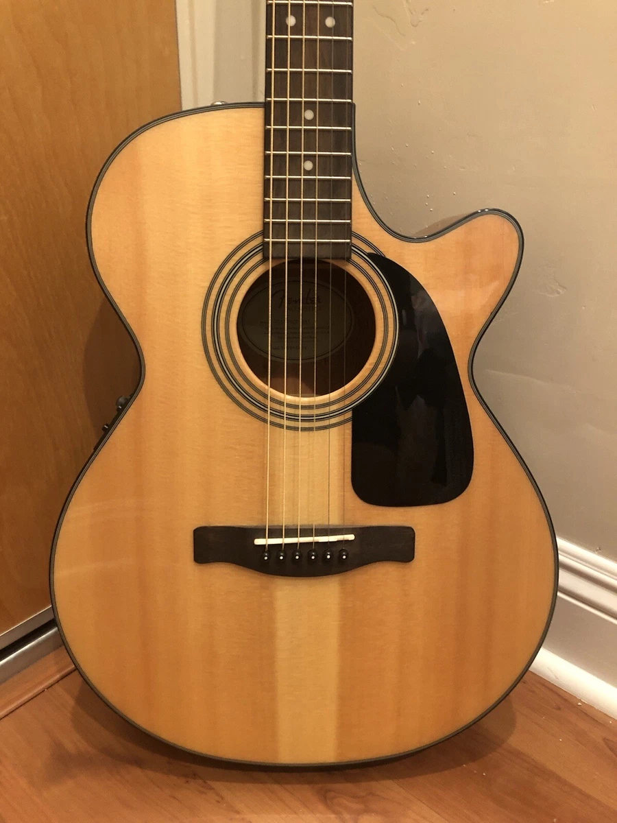 Fender GC140SCE Grand Concert Acoustic Electric Guitar Slightly Used