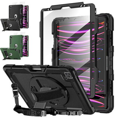 For iPad Pro 12.9 inch Case 6th/5th/4th Gen Shockproof Heavy Duty Rugged Cover