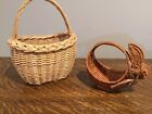 Rabbit Basket And Oval Basket