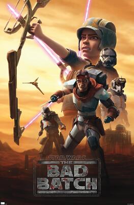 Star Wars: The Bad Batch -  Final Season Group One Sheet - Poster