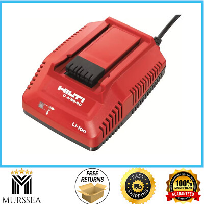 Hilti 18-36 Volt Lithium-Ion 4/36-90 Compact Fast Charger Battery Charge Ion AC