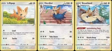 Evolving Skies- Lillipup 133/203+Herdier 134/203 +Stoutland 135 - Evolution Set