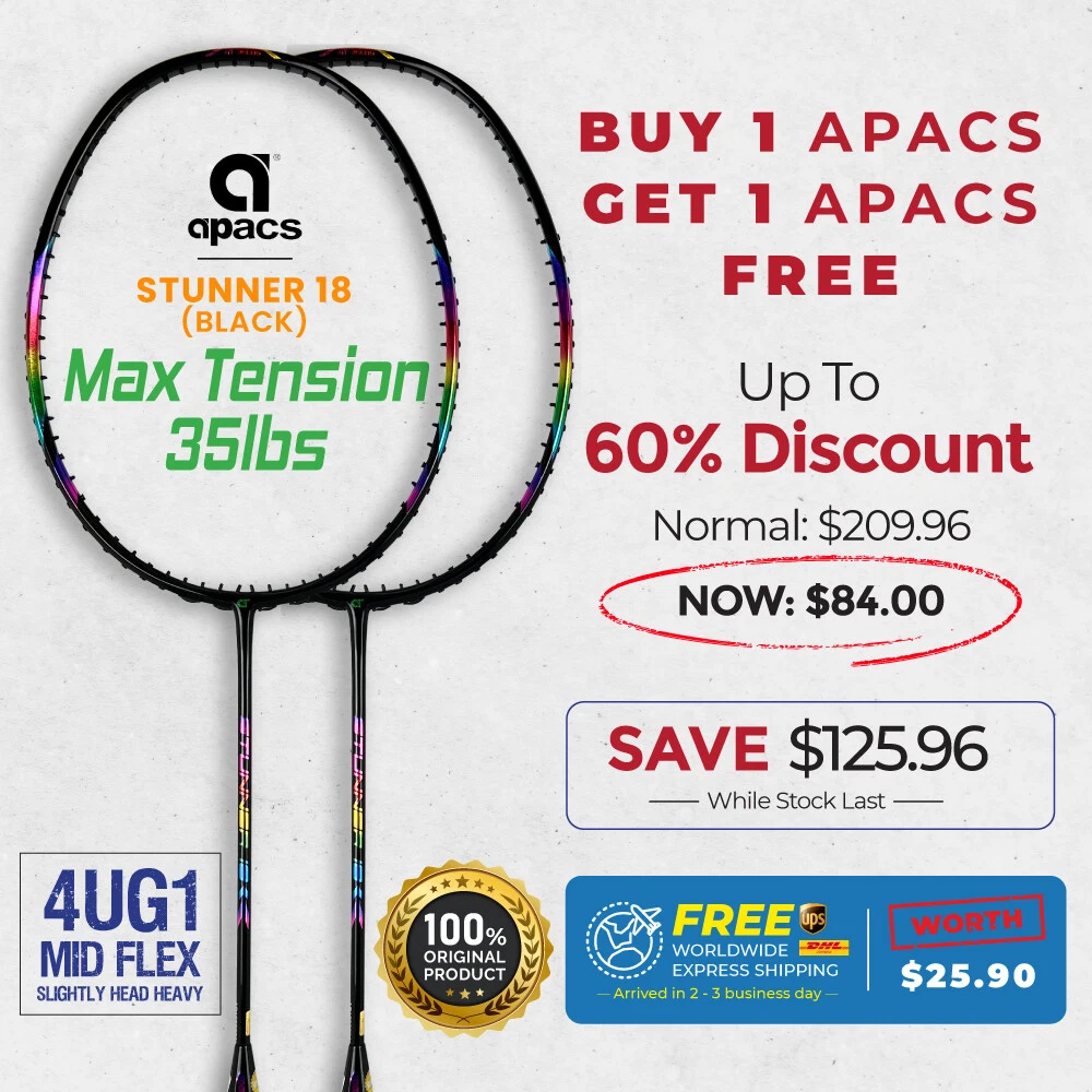 Raket apacs on sale