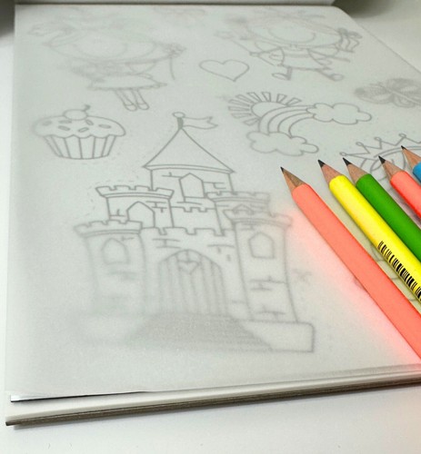 3 x A4 Tracing paper Pads Drawing Overlay Copying Design, Art paper, 90 Sheets - Picture 5 of 11