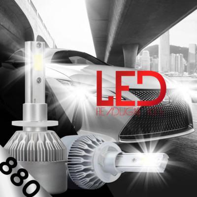 880/881 388W 38800LM CREE LED Headlight Kit Fog Light 6000K White High Power
