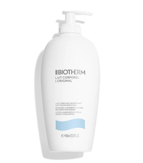 Biotherm Lait Corporel Loción Corporal Anti Secado Leche Corporal Bomba 13.52 OZ Foto 2 de 4