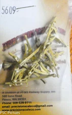 Precision Scale O #5609 Shoes, Outside Hung Brake w/Slack Adjustors (Brass)