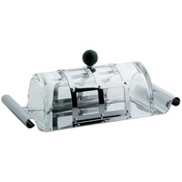 Alessi Mgbut Michael Graves Butter Dish, 7 3/4in L X 3 1/2in W X 3in H Alessi Mgbut Michael Graves Butter Dish, 7 3/4in L X 3 1/2in W X 3in H