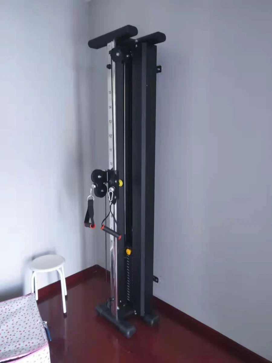 XR 1 Cable Pulley Machine 150lbs Weight Stack Space Saver Design