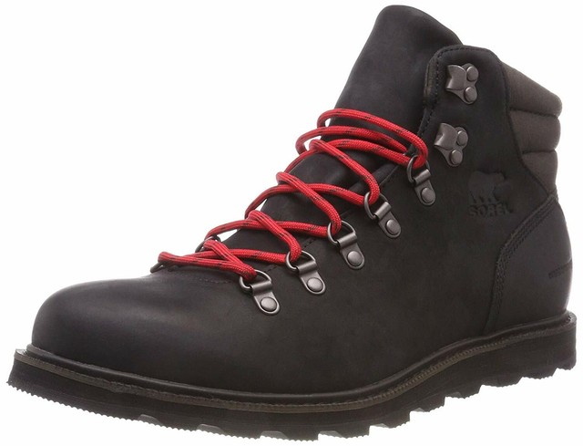 sorel men's madson waterproof hiker boots