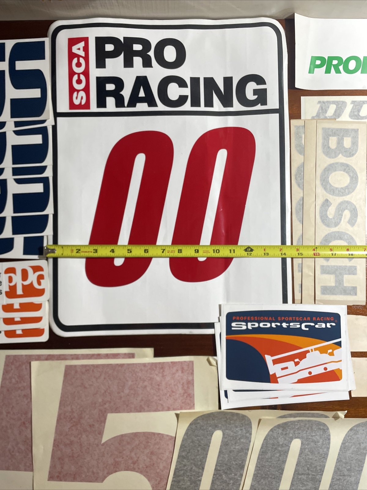 Vintage Racing Decal Lot Stickers Nascar Indy IMSA SCCA NHRA Parts STP