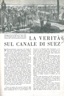 PANDOLFO Renzo - La verità sul Canale di Suez.