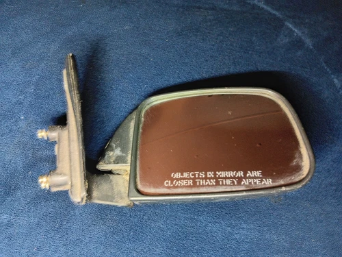 89-95 TOYOTA PICKUP TRUCK PASSENGER RIGHT SIDE DOOR MIRROR NO VENT ORIGINAL 2917