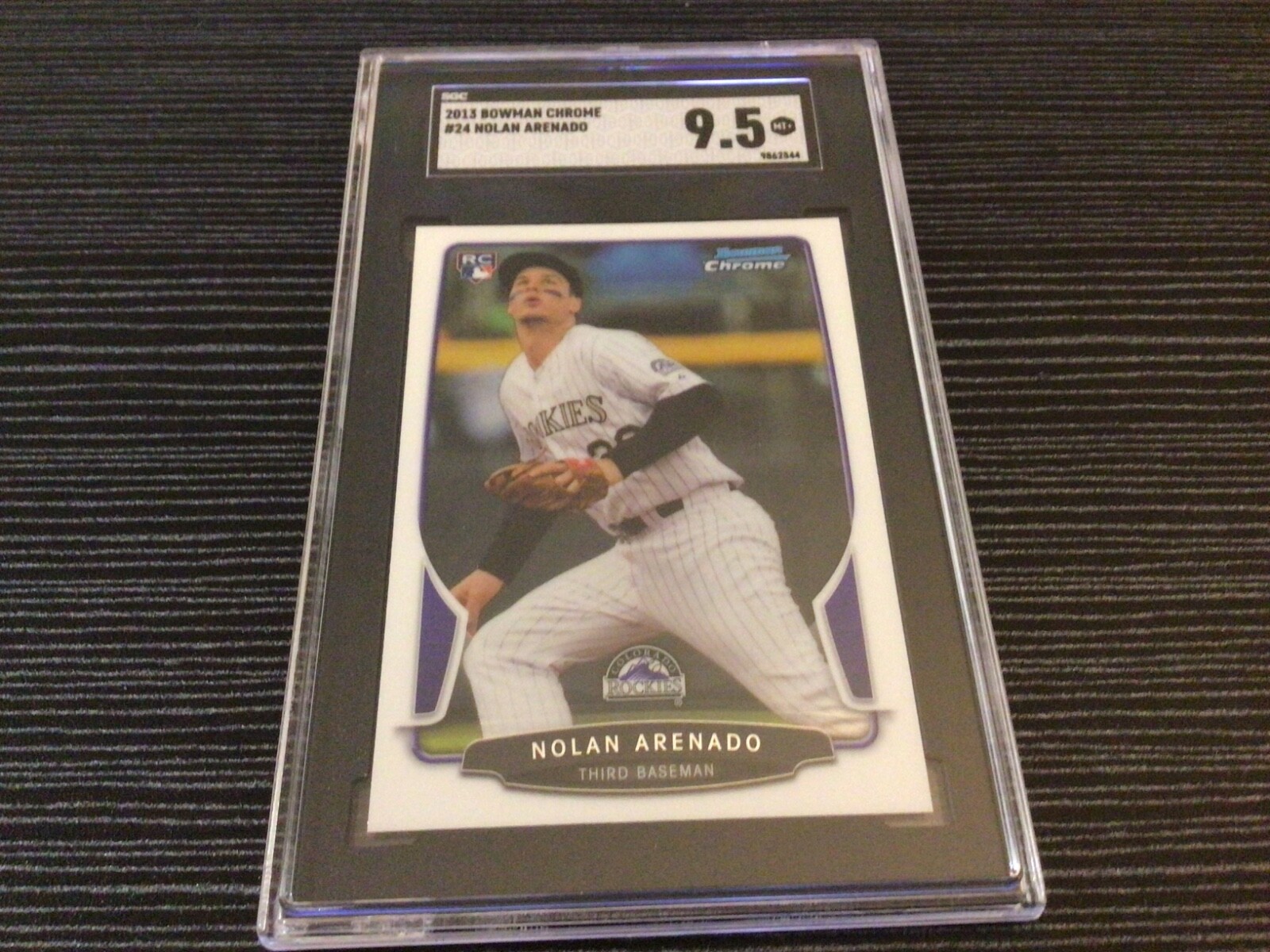 2013 Bowman Chrome Nolan Arenado #24  SGC 9.5