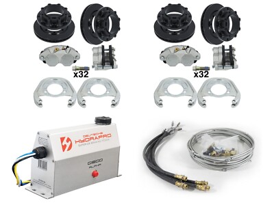 HD E/H Disc Brake Conversion Kit for Dexter 10-15K & Lippert 10-16K Tandem Axles