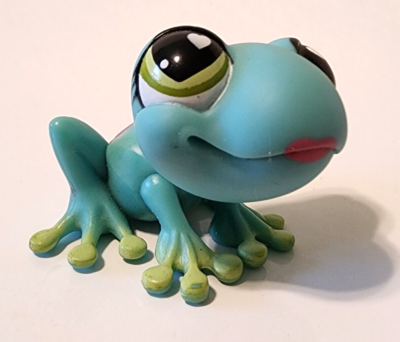 Figurine Littlest Pet Shop – Grenouille 559 Hasbro – Occasion – Animaux Marins