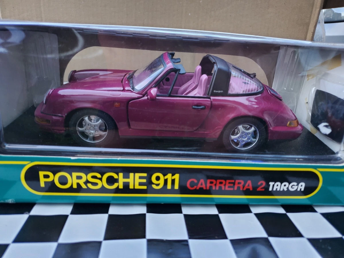 Anson Porsche 911 Carrera 2 Targa 1:18 Scale Diecast Model Car 30305-W