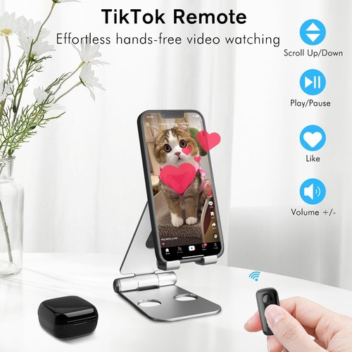 For TikTok Scrolling Ring Remote Control, Phone Ebook APP Page Turner New K1E3 - Bild 9 von 11